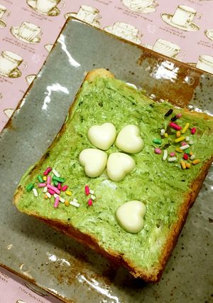 トーストアート　春を待つ２-レシピのメイン写真