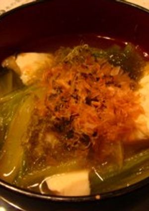 あったまる◎湯豆腐with白菜-レシピのメイン写真