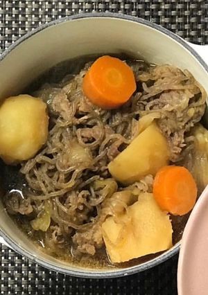 【簡単】素材のうまみ！基本の肉じゃが-レシピのメイン写真