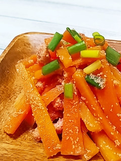 レンジで簡単☆バター醤油のたらこ人参-レシピのメイン写真
