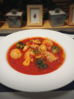 チキンとゴロゴロ野菜のトマト煮込みスープ-レシピのメイン写真