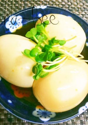 簡単おつまみ＊めんつゆ柚子こしょう味玉-レシピのメイン写真