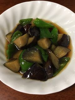 ナスとピーマンの揚げびたし-レシピのメイン写真
