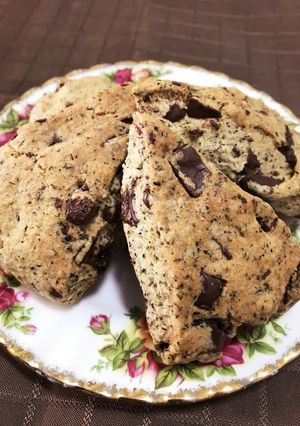 HMで簡単＊紅茶とチョコのスコーン-レシピのメイン写真