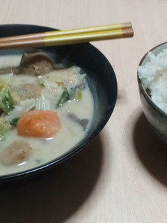 特製 鶏団子の粕汁-レシピのメイン写真