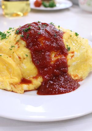 さっぱりオムライス-レシピのメイン写真