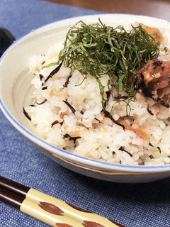 【母直伝】梅ひじきごはん-レシピのメイン写真