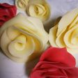 プラチョコ♪デコ用♪チョコで薔薇