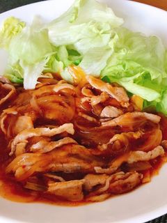 ピリ辛トロトロ!豚肉の中華炒め-レシピのメイン写真