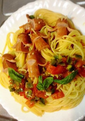 大人気！子供も喜ぶ！宇宙人パスタ☆-レシピのメイン写真