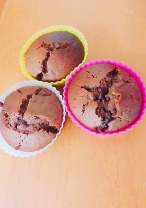 カリふわチョコカップケーキ-レシピのメイン写真