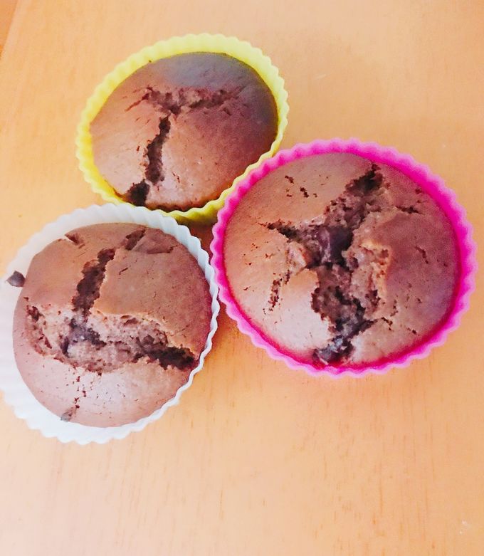 カリふわチョコカップケーキ-レシピのメイン写真