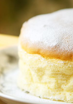 簡単混ぜて行くだけ♪スフレチーズケーキ♪-レシピのメイン写真