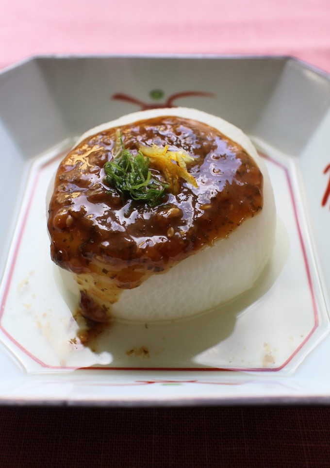 大葉みそのふろふき大根-レシピのメイン写真