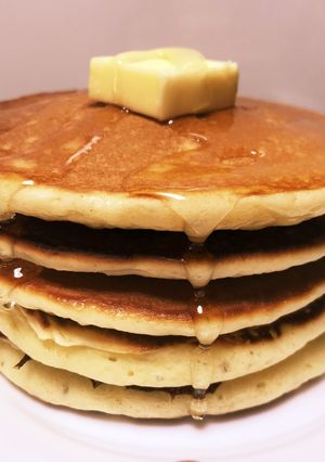簡単 フワッともっちりホットケーキ！-レシピのメイン写真