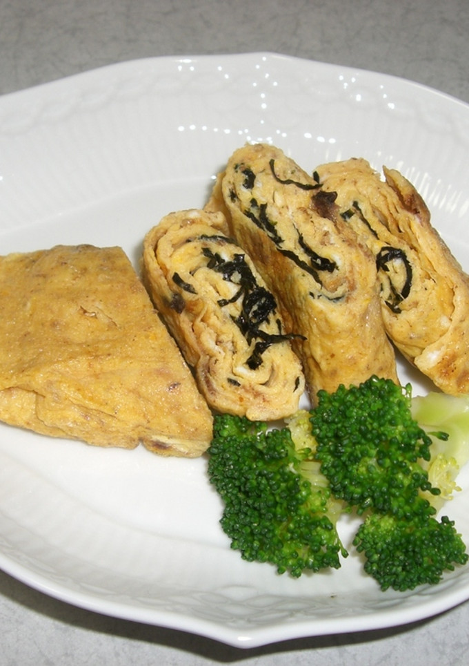 海苔とおかかの玉子焼き-レシピのメイン写真