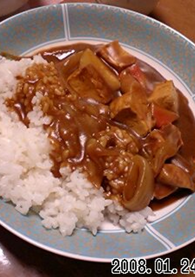 ウインナーと厚揚げの変わりカレー-レシピのメイン写真