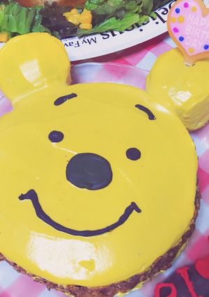グルテンフリーのプーさんケーキ⭐︎-レシピのメイン写真