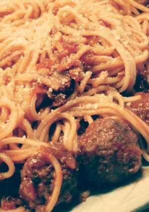 理想のミートボール★スパゲッティ♪-レシピのメイン写真
