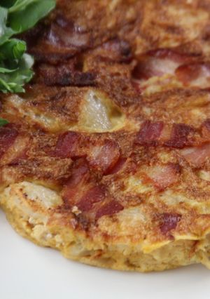 長芋とベーコンの卵焼き-レシピのメイン写真