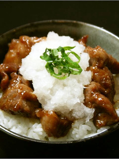 大根おろしでさっぱり!中おち牛カルビ丼-レシピのメイン写真