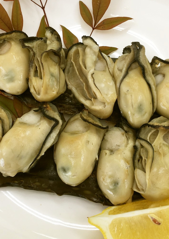 簡単　牡蠣の昆布焼き-レシピのメイン写真
