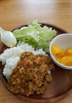 カレー粉で☆幼児ok☆キーマカレー風-レシピのメイン写真