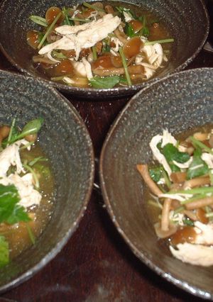 お鍋ひとつで簡単、あっさりささみとなめこ-レシピのメイン写真