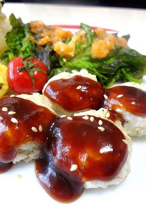 もち麦と豆腐入りヘルシーつくね-レシピのメイン写真