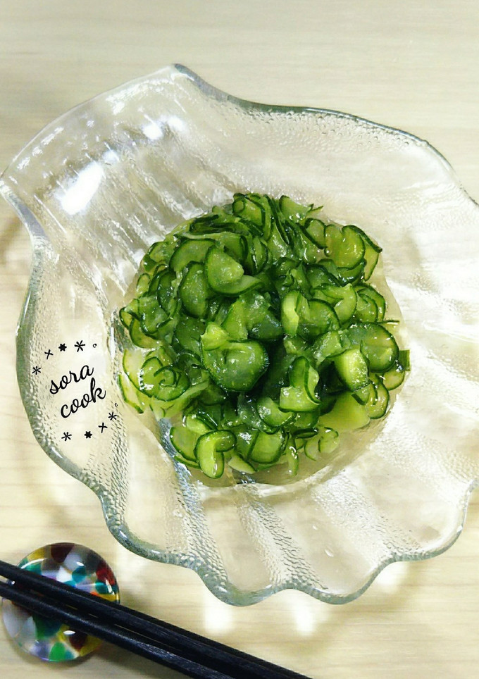 ♪すっぱ党さんに♪きゅうりの酢のもの-レシピのメイン写真