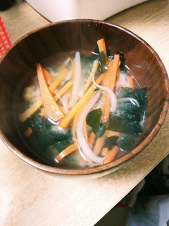にんにく入りスタミナお味噌汁-レシピのメイン写真
