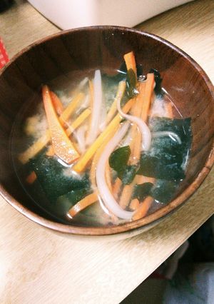 にんにく入りスタミナお味噌汁-レシピのメイン写真