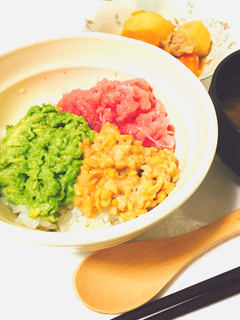 簡単!盛るだけ腸活丼-レシピのメイン写真