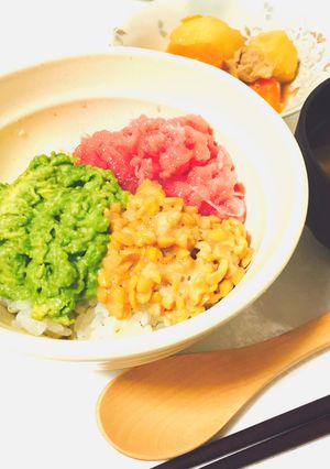 簡単！盛るだけ腸活丼-レシピのメイン写真