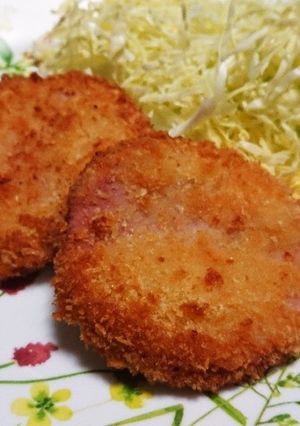 侠飯 ハムカツ おとこめし インベーコン-レシピのメイン写真