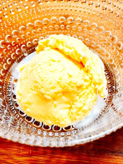 低糖質☆ミキサーでバニラアイスクリーム-レシピのメイン写真