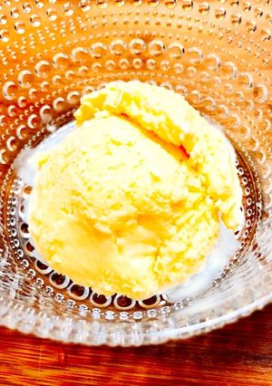 低糖質☆ミキサーでバニラアイスクリーム-レシピのメイン写真