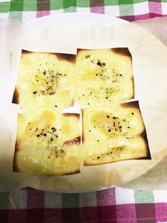 余った焼売の皮で、簡単ピザ!-レシピのメイン写真