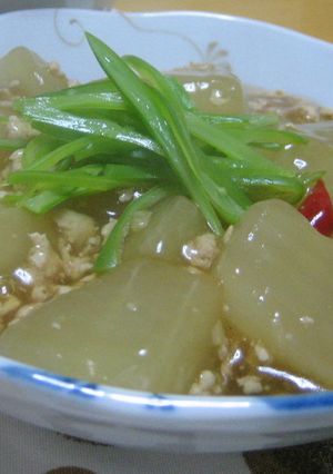 大根の鶏挽肉あんかけ-レシピのメイン写真