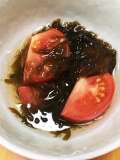 もずくトマト!-レシピのメイン写真