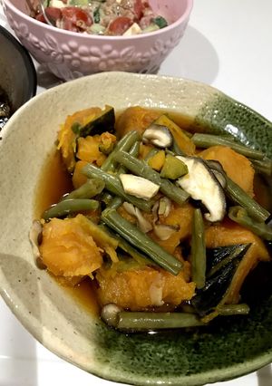 ほっこり幸せ♡かぼちゃの煮物-レシピのメイン写真
