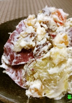 さつま芋のクリチサラダ-レシピのメイン写真