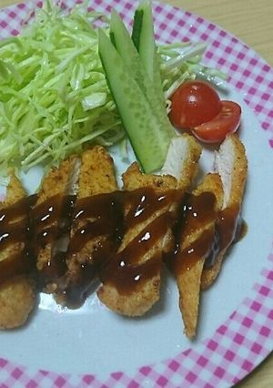 トンカツぢゃないー！むね肉のカレー粉揚げ-レシピのメイン写真