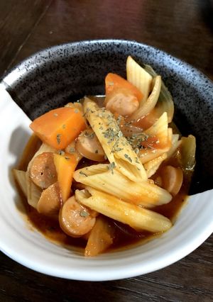 ペンネのトマトソース-レシピのメイン写真