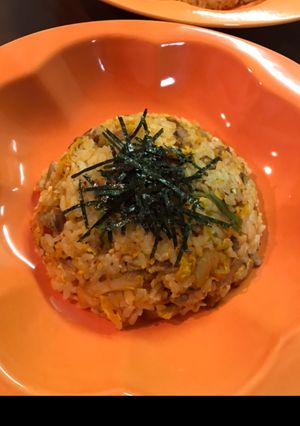 簡単！豚キムチチャーハン-レシピのメイン写真