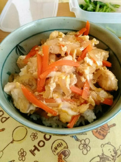 ヘルシーな親子丼-レシピのメイン写真