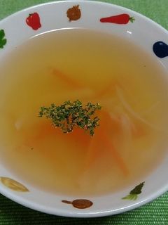 我が家の基本の野菜コンソメスープ-レシピのメイン写真