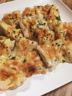 ササミのめんたいチーズ焼き-レシピのメイン写真