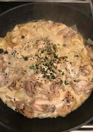 鶏肉のクリーム煮-レシピのメイン写真