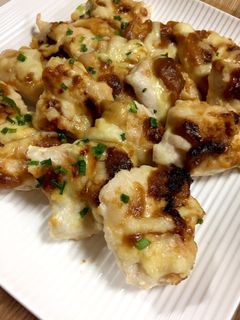 とりささみの味噌チーズ焼き-レシピのメイン写真